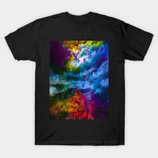 Trippy Cloudy Nebula T-Shirt